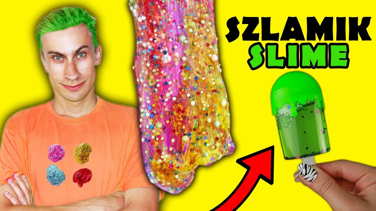 SZLAMIK ✨ SLIME DIY - BROKATOWE i PACHNĄCE 🌸 MELMITO | Paweł Malinowski