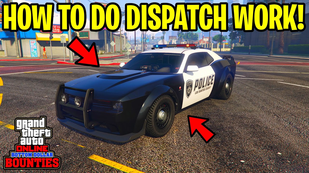 How To Start Dispatch Work Missions In GTA 5 Online! | Bottom Dollar Bounties DLC Update