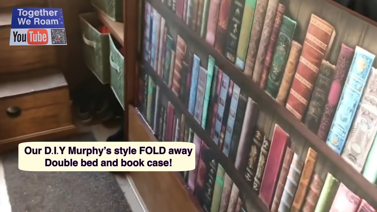 Narrowboat diy folding bed! So easy!