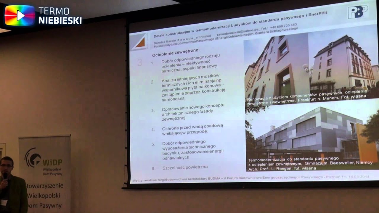 14.  V Forum Budownictwa Pasywnego 2014 Marcin Zawada