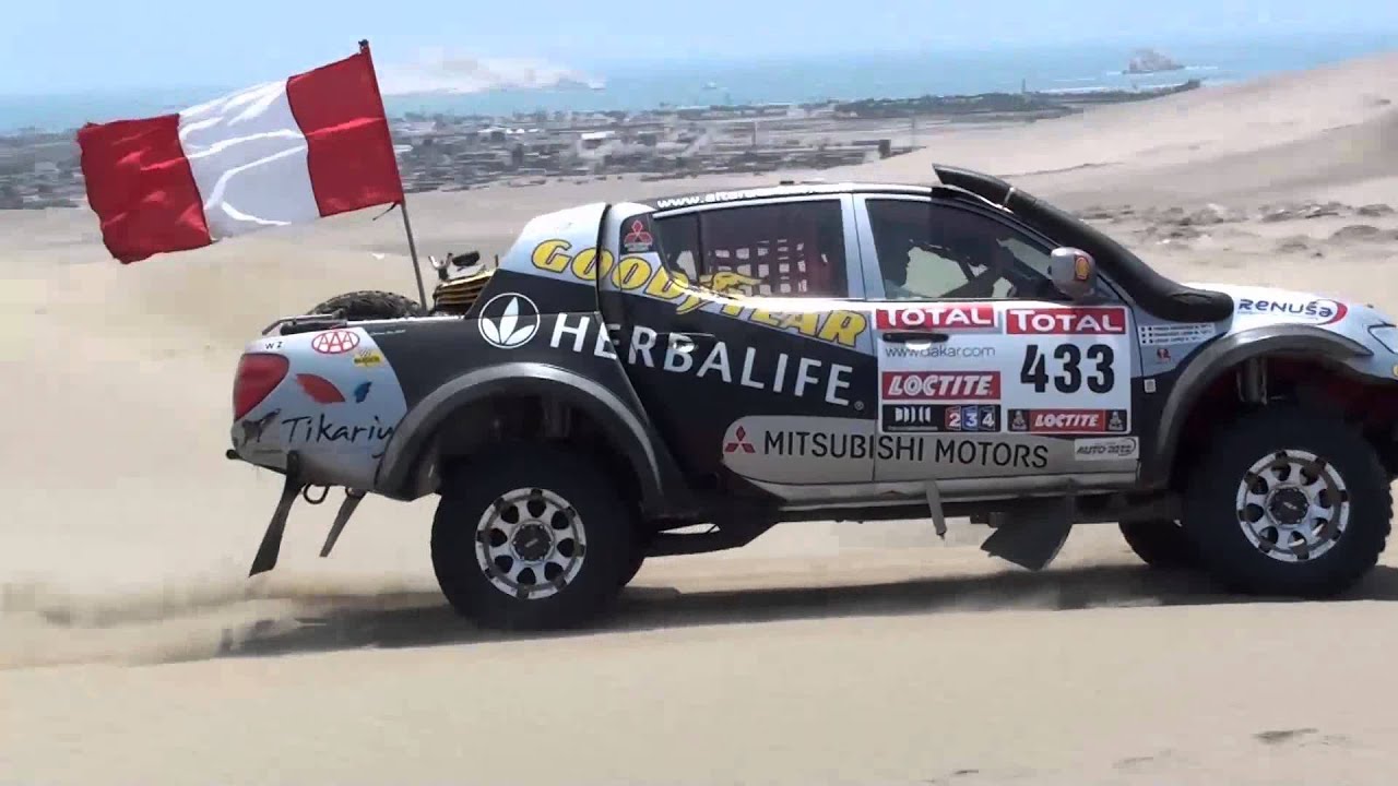 Exhibición Alta Ruta 4x4 y Mitsubishi, Dakar 2012