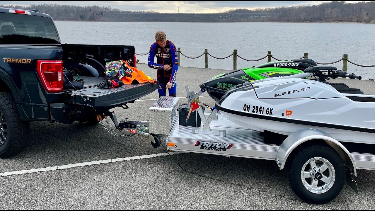 4 Stroke Standup jetski trailer