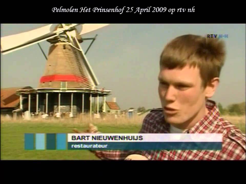 Pelmolen Het Prinsenhof 25 April 2009 op RTV N-H.