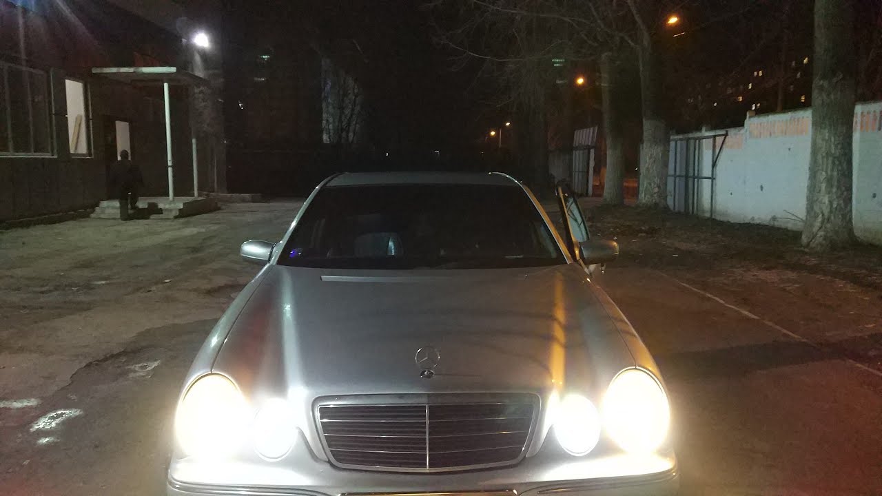 LED лампы в габариты Mercedes-Benz w210 / Canbus BA9S * ОПЫТ ИСПОЛЬЗОВАНИЯ *