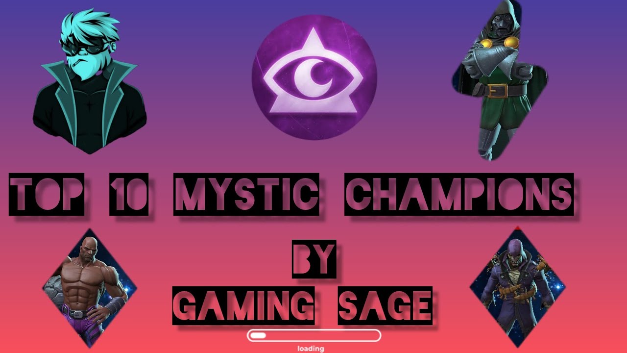 mcoc top 10 mystic champions| best mystic champions mcoc #mcoc #gaming #trending