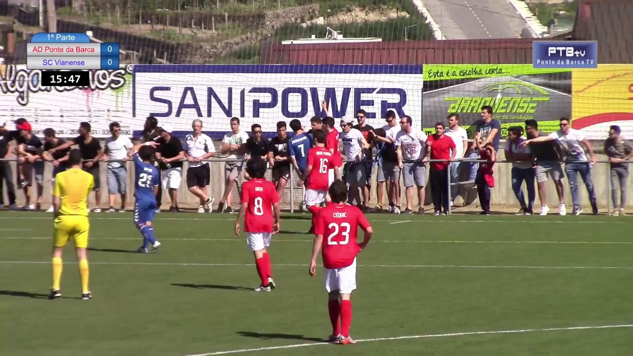 AD Ponte da Barca x SC Vianense |Juniores | Ponte da Barca TV
