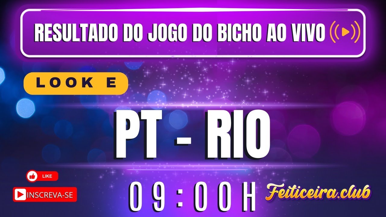 resultados ao vivo PPT RIO , LOOK-GO   09:20 04/03/2026