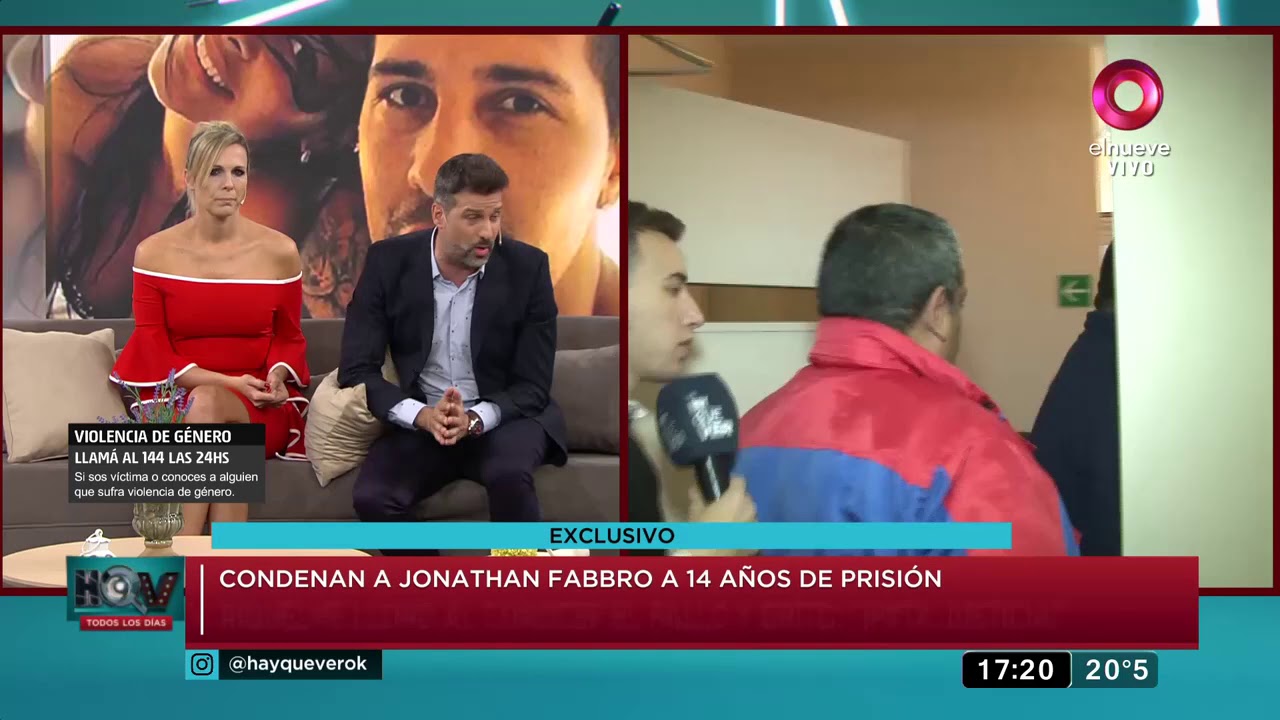 Jonathan Frabbro condenado a 14 años de prisión