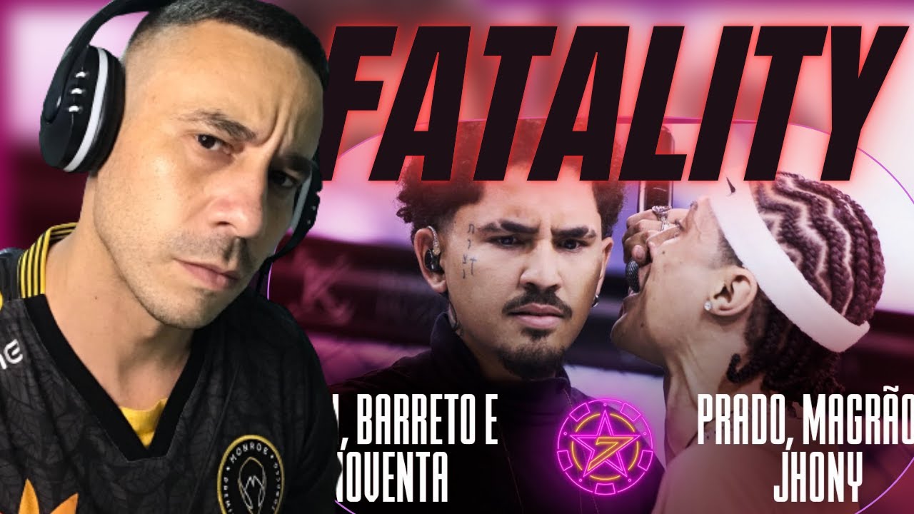 ZEN REACT-  FATALITY DA NOITE GURI, BARRETO E NOVENTA X PRADO, MAGRÃO E JHONY  -  BDA 7 ANOS