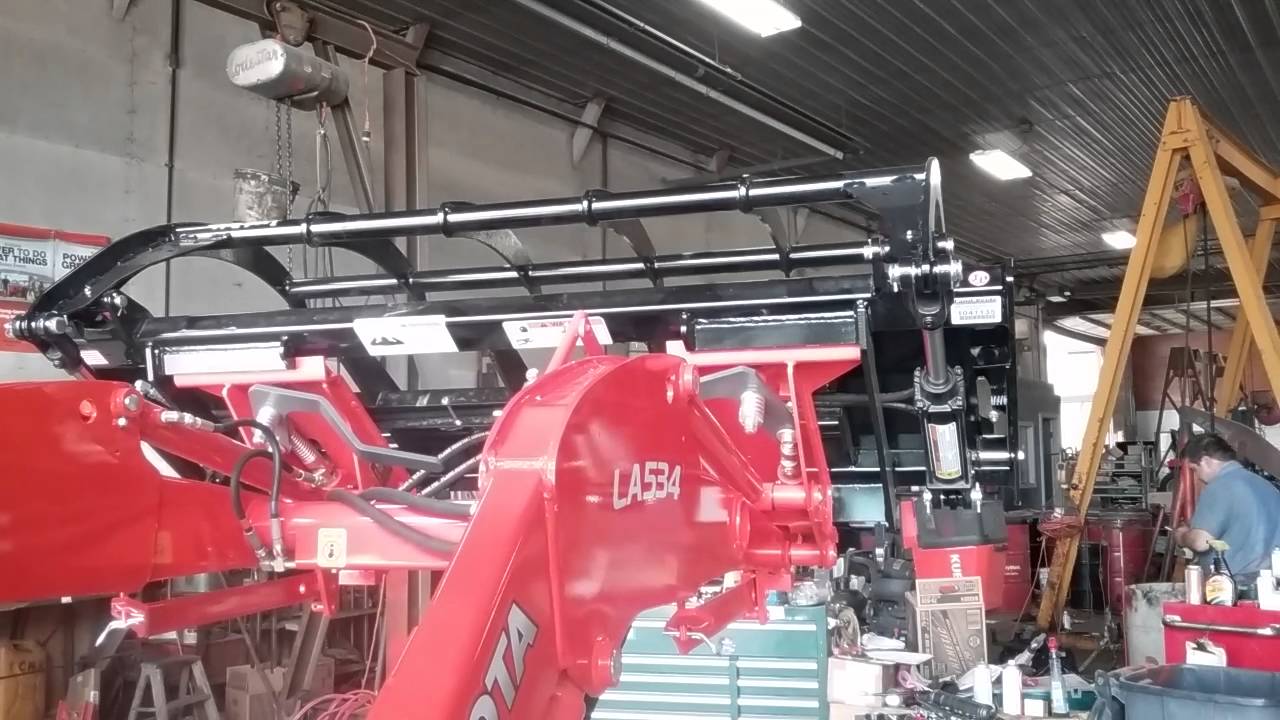 Land Pride SGC0660 Grapple 3rd function testing
