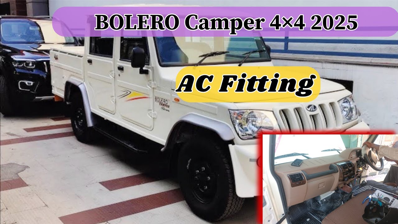 2025 Model 4×4 Camper AC installation | Mr.Mechanic | AC installation In Camper 4×4