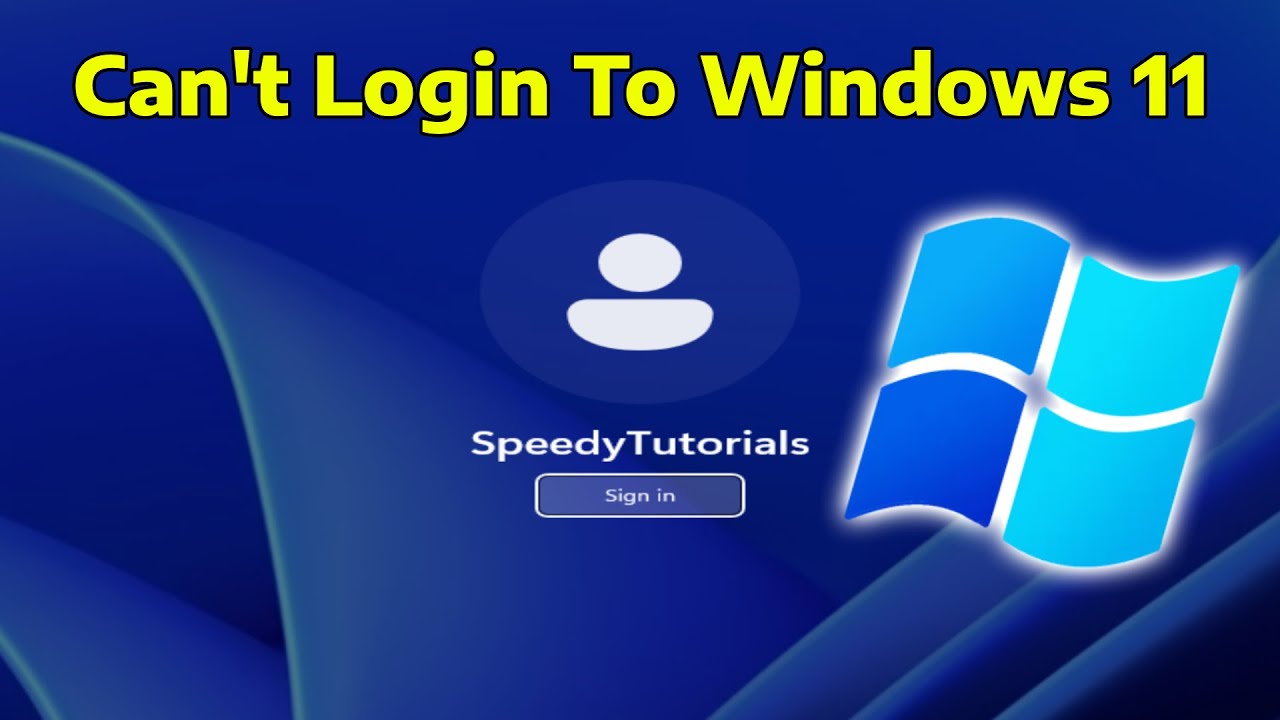 How To Fix Can't Login To Windows 11