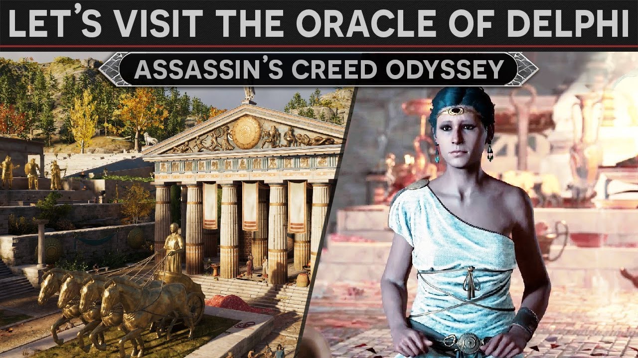 Lets Visit the Oracle of Delphi - History Tour in AC: Odyssey Discovery Mode