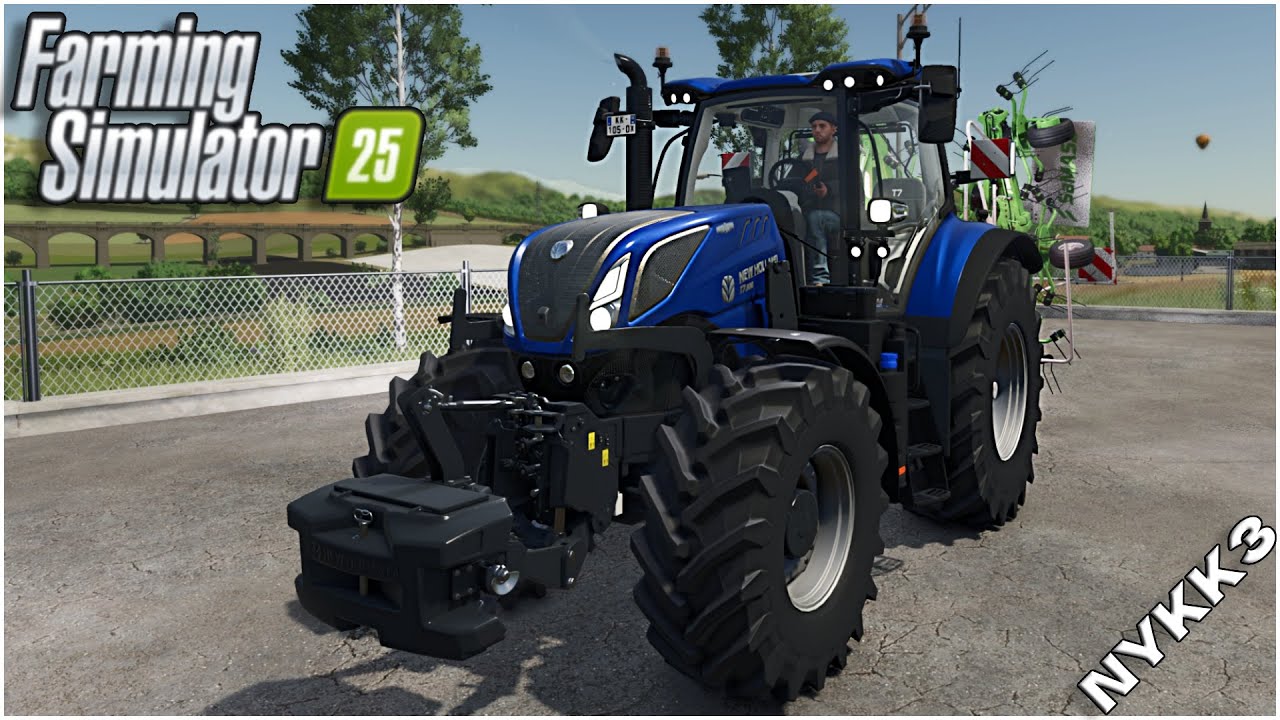 PALLEGNEY #03 - NEW HOLLAND T7 300 A RATE - FS25 GAMEPLAY ITA