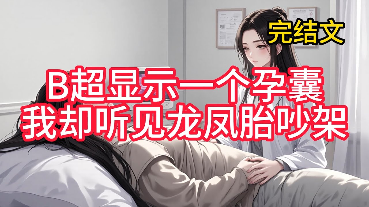 【完结文】B超显示一个孕囊我却听见龙凤胎吵架#一口气看完#有声小说#完结小说#故事#小说