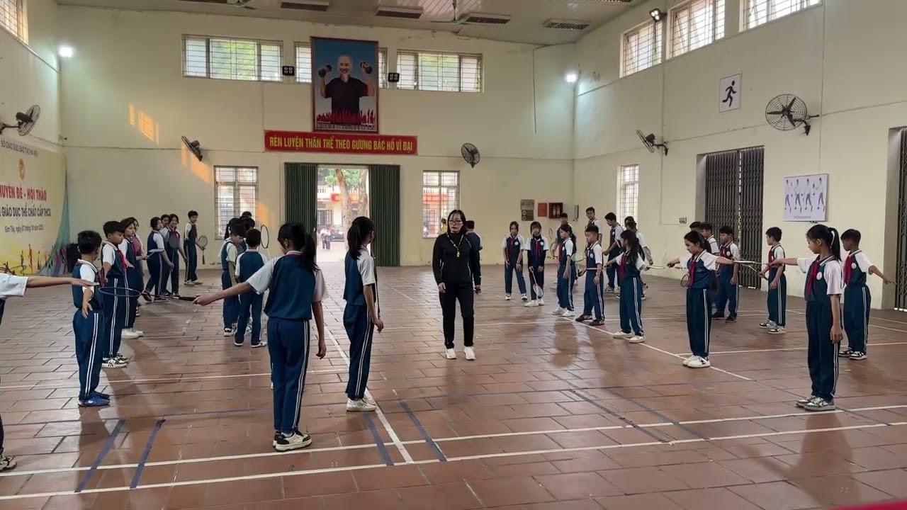 TIẾT DẠY DỰ THI GIÁO VIÊN DẠY GIỎI MÔN GIÁO DỤC THỂ CHẤT NĂM 2024 CỦA TRƯỜNG THCS VIÊN SƠN