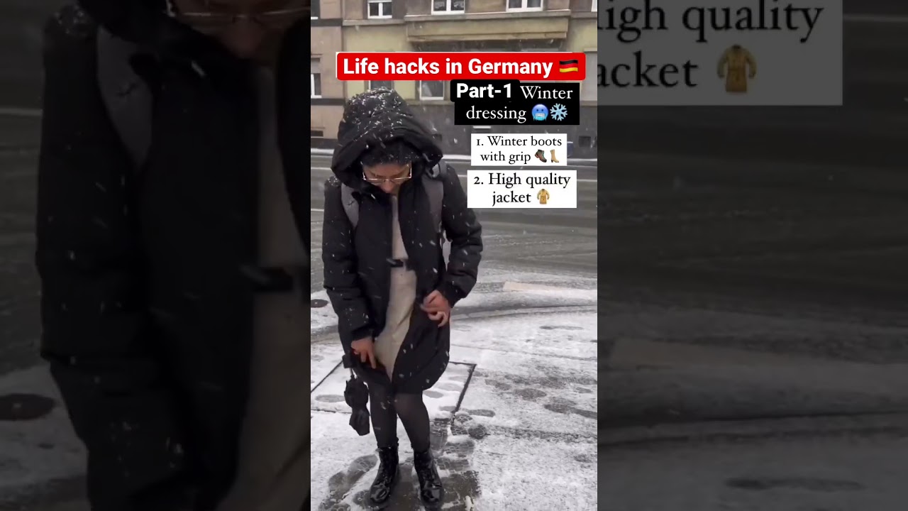 Survive Winter in Germany - Life in Germany Revealed! 🇩🇪 #livingingermany