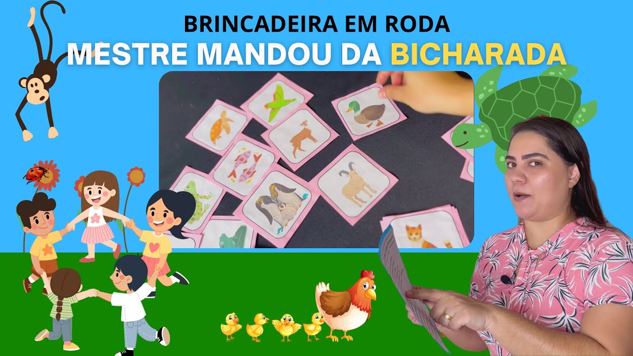 Brincadeira de volta às aulas para Educação Infantil