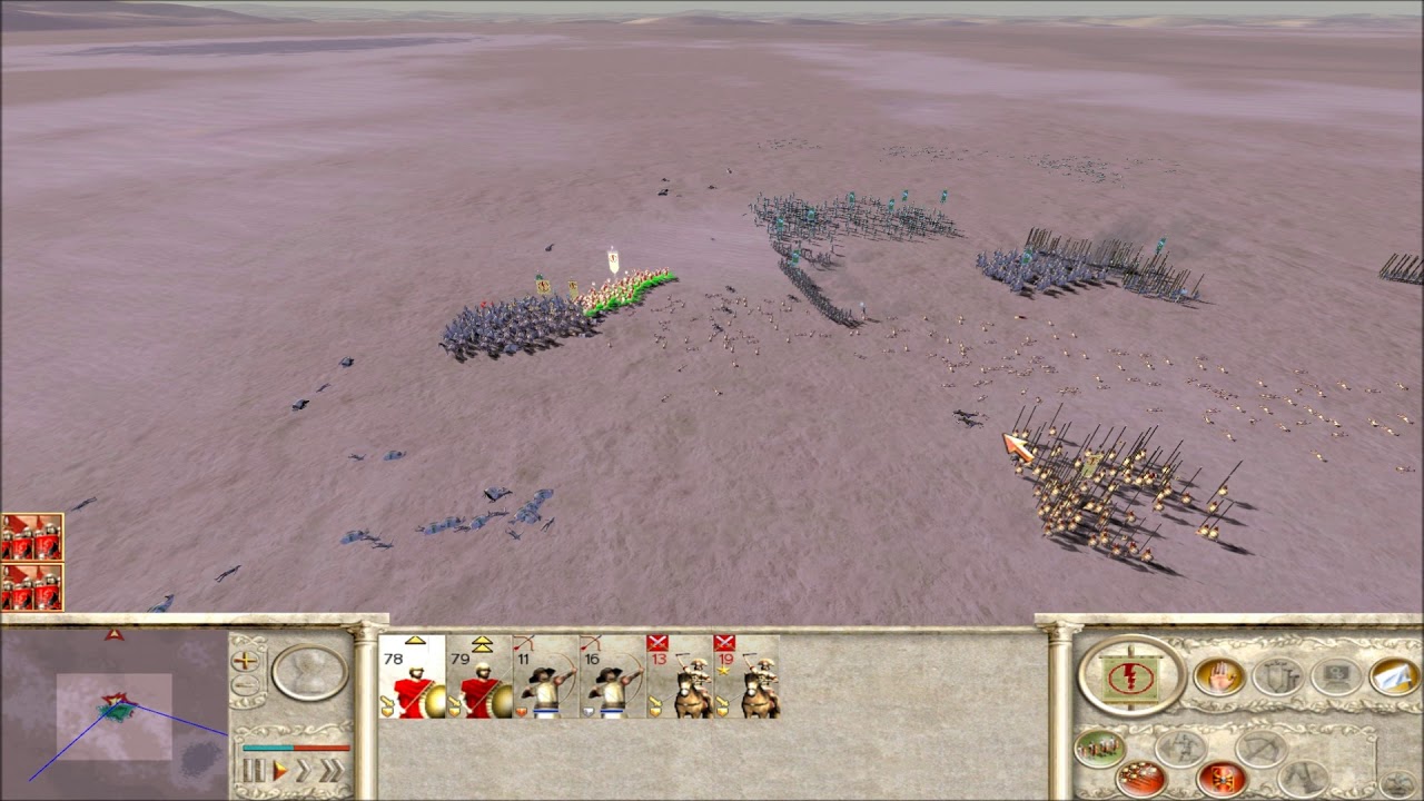 Rome Total War Online, битва №2442: «Близкое поражение»
