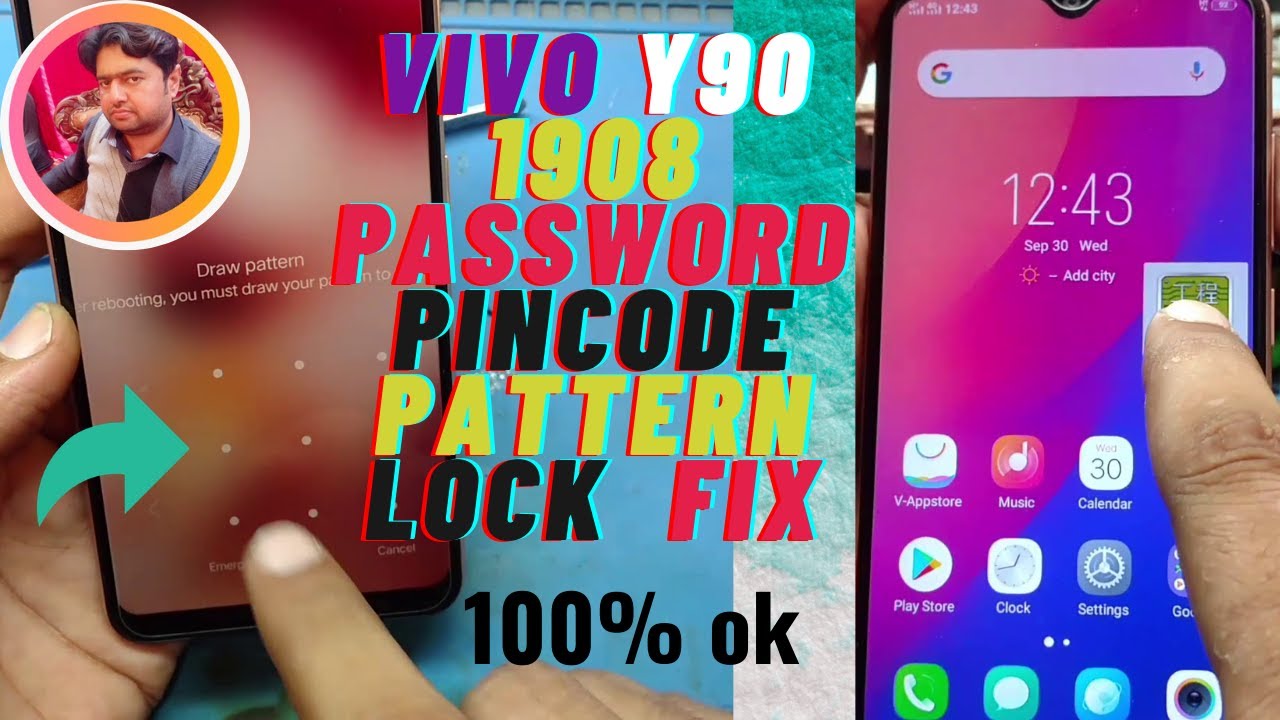24 vivo Y90 1908 Password unlock | vivo Y90 Pin code | Format | Remove | Factory reset Free