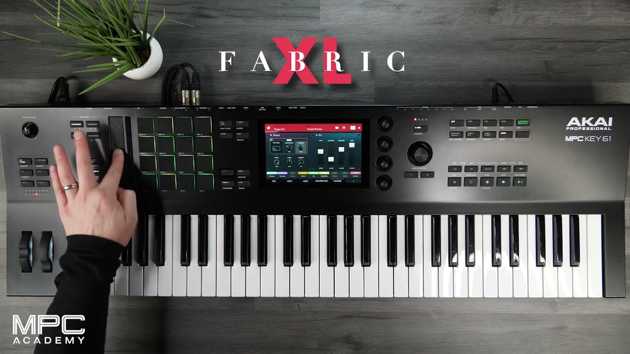 Использование Fabric XL в MPC Key 61 | Начало работы