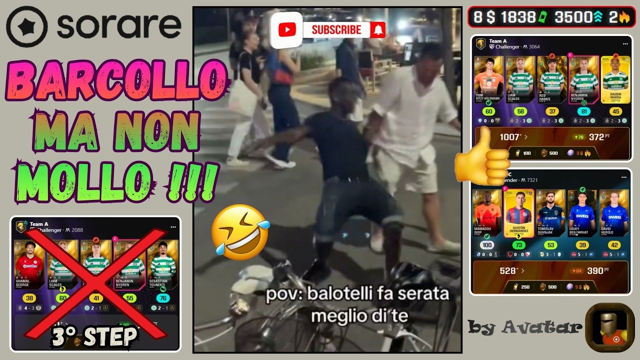 SORARE - LA MIA ROAD TO GLORY: BARCOLLO MA NON MOLLO