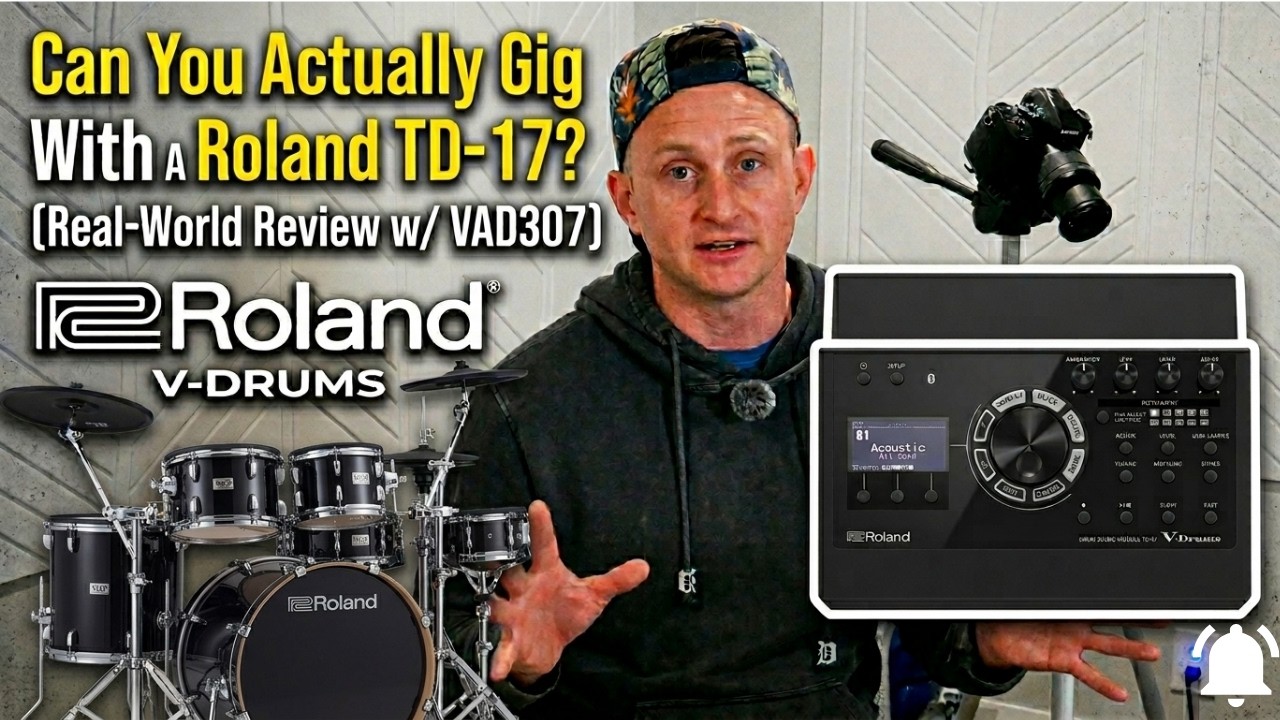 Can You Actually Gig With A Roland TD-17? (Real-World Review w/ VAD307)