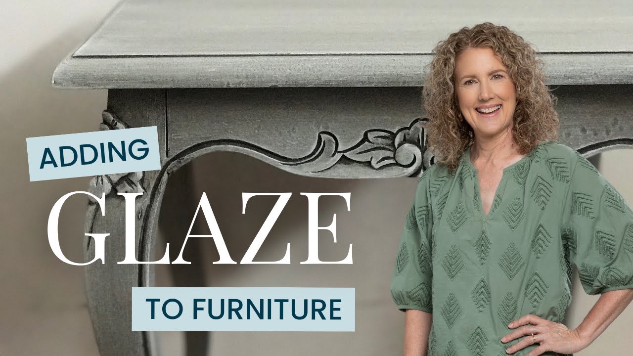 Adding Glaze to Furniture