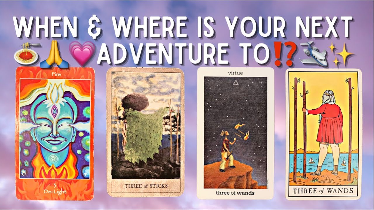 Where & When Is Your Next Adventure Taking You To⁉️✨🛩🍝🙏🏾💚✨ | 🔮Pick A Card🔮 | 🔥Timeless🔥