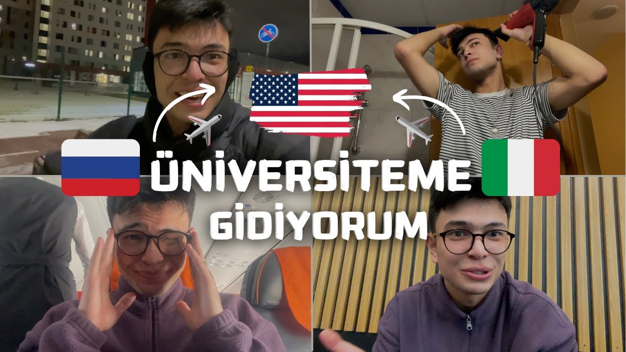 YURT DIŞINDAKİ ÜNİVERSİTEME GİDİYORUM | VLOG | AMERİKADAKİ TÜRK