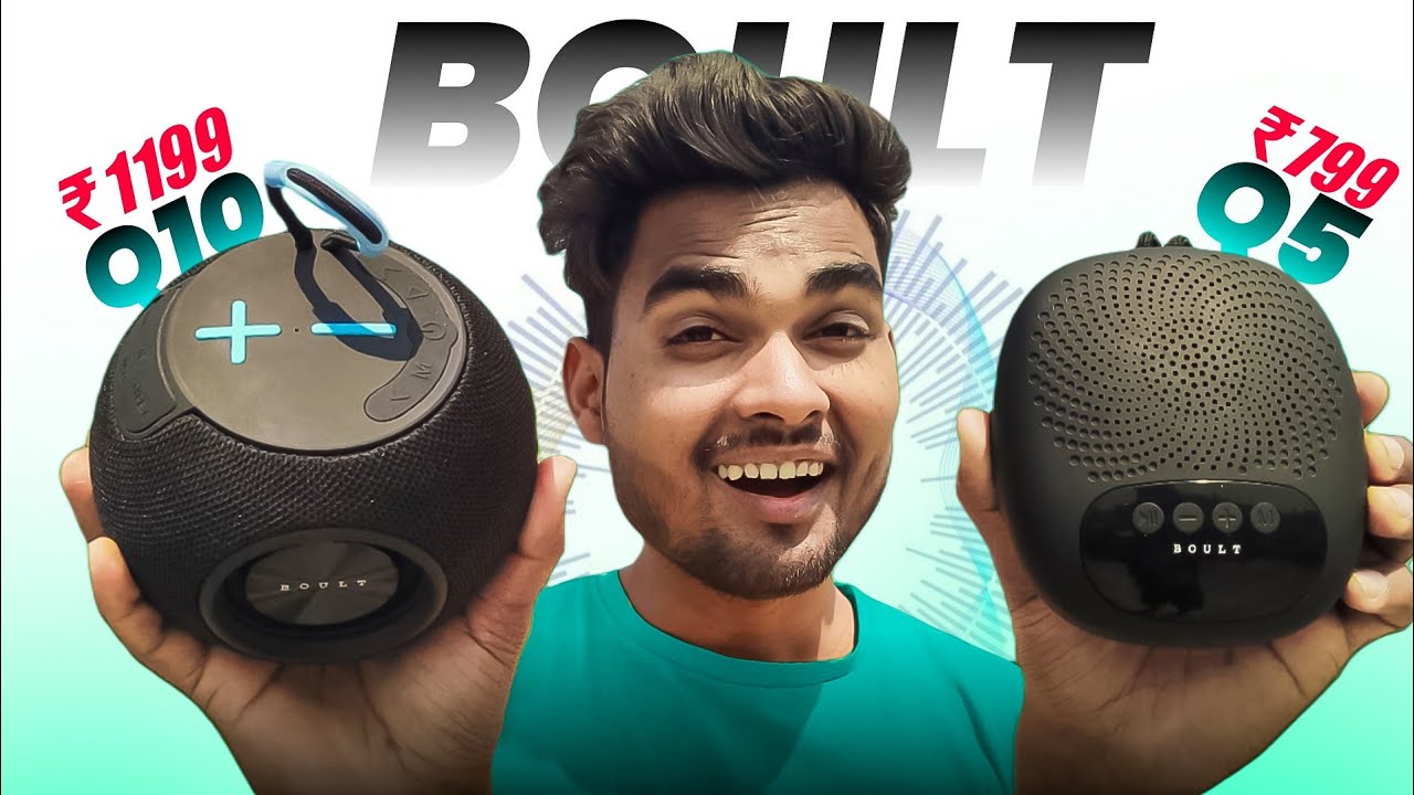 Best Portable Blutooth Speakers - Boult BassBox Q5 & Boult BassBox Q10 !!