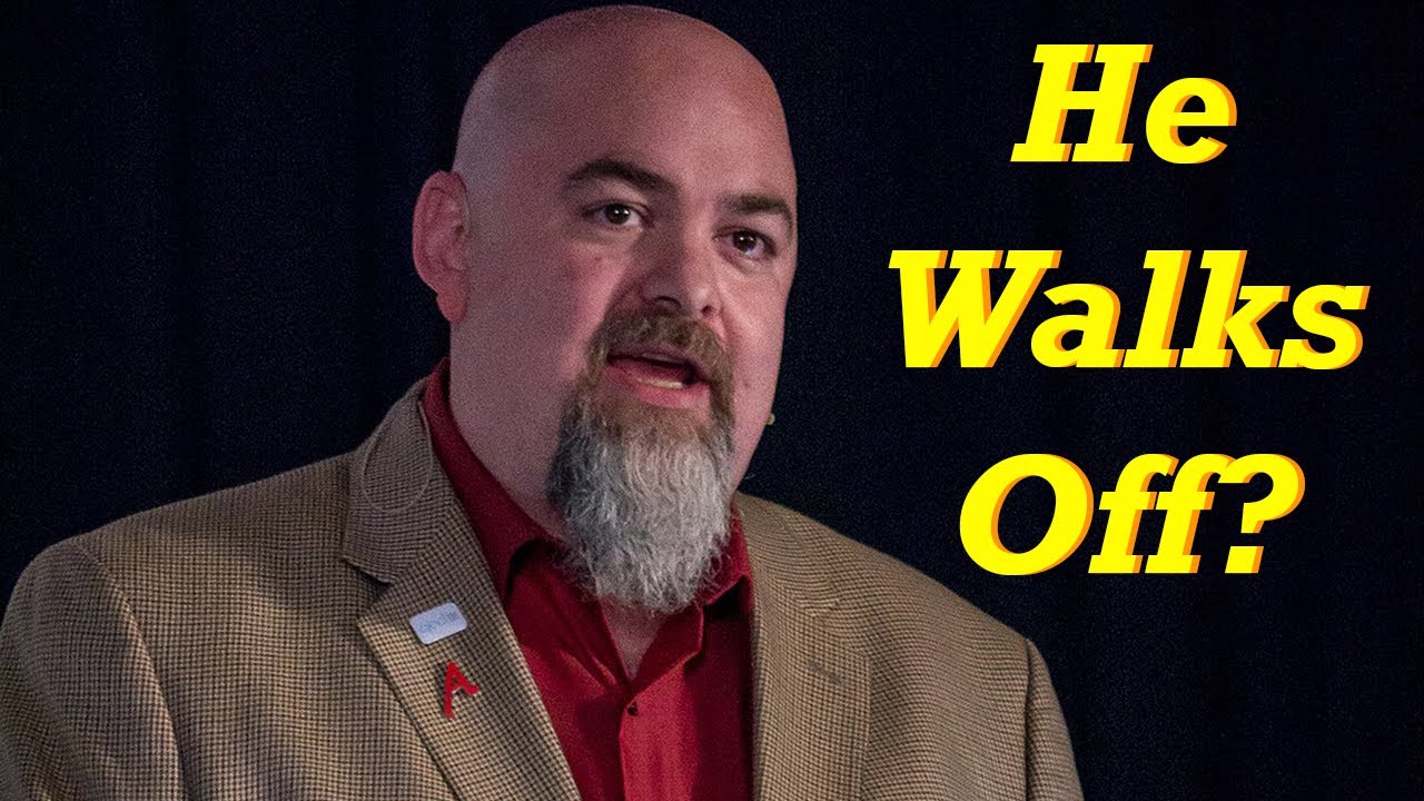 Matt Dillahunty Storms Out Of Debate?