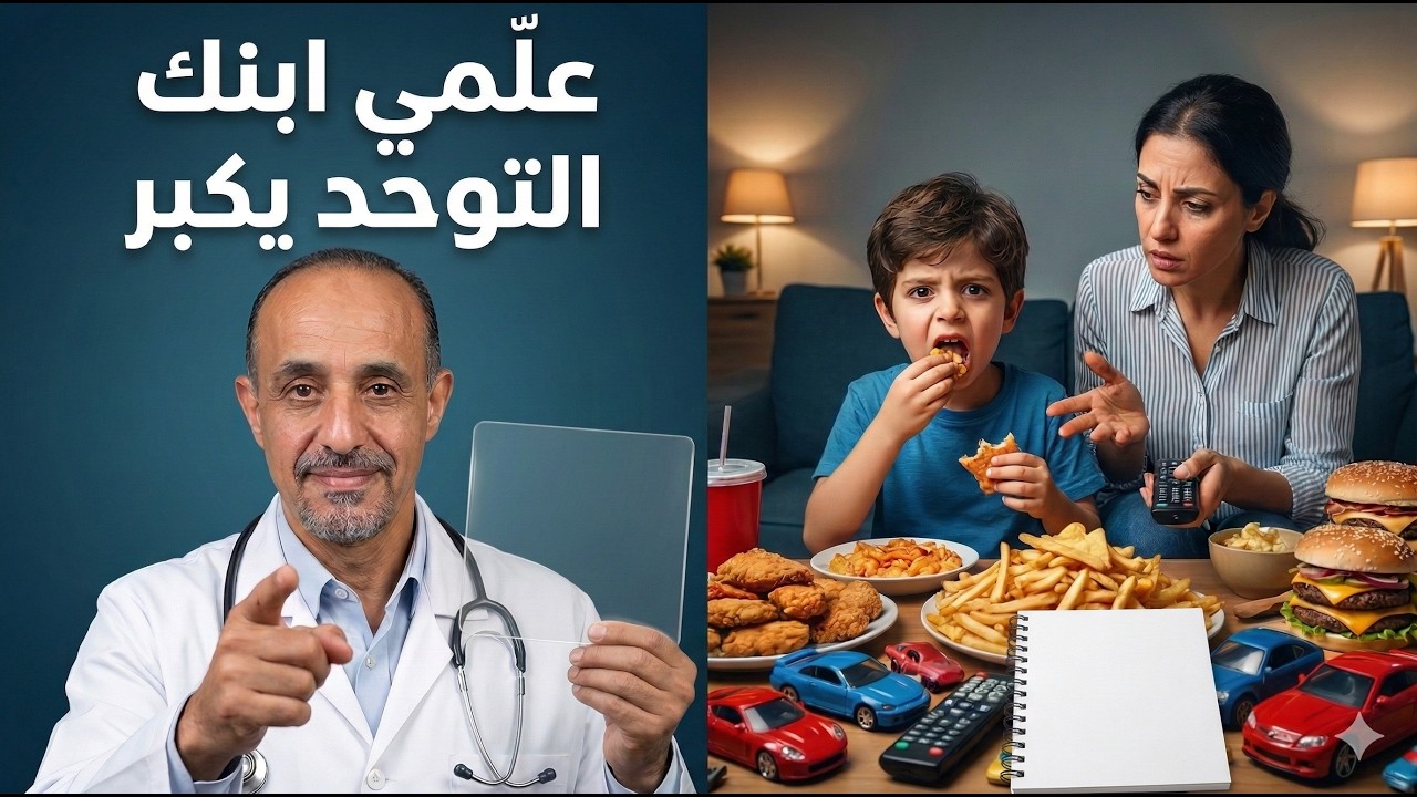علمي طفلك التوحد يكبر