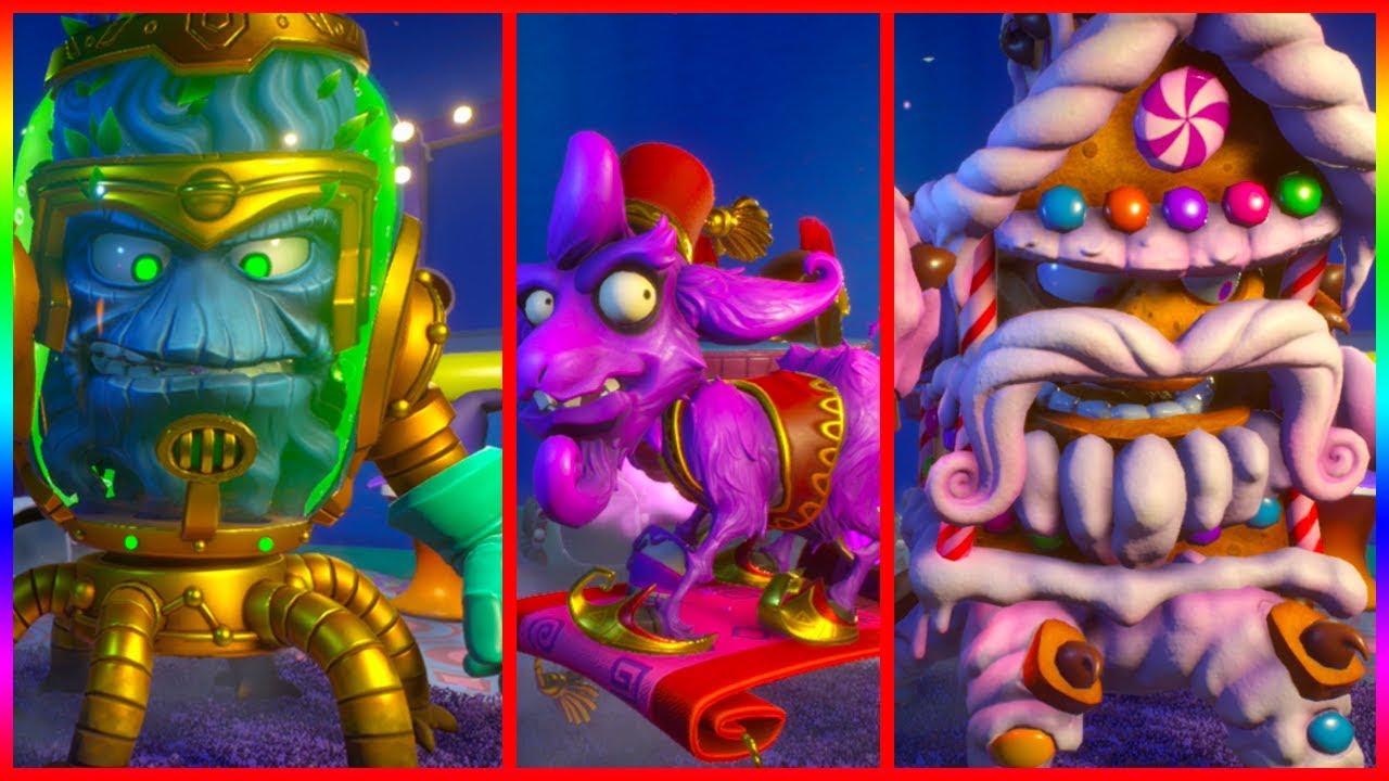 ВСЕ КОСТЮМЫ TORCHWOOD/HOVERGOAT | Plants vs Zombies Garden Warfare 2