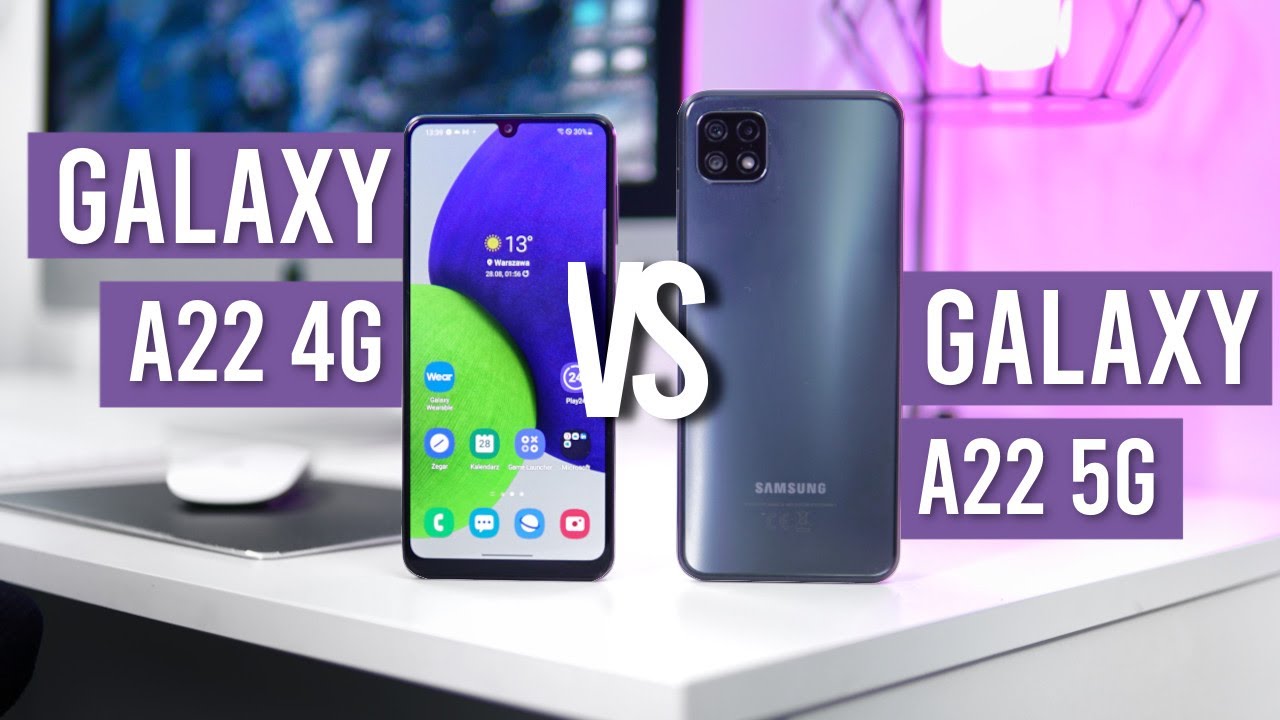 Samsung Galaxy A22 4G vs A22 5G - RECENZJA - Wiele R&Oacute;ŻNIC - TEST i Opinie - Mobileo [PL]