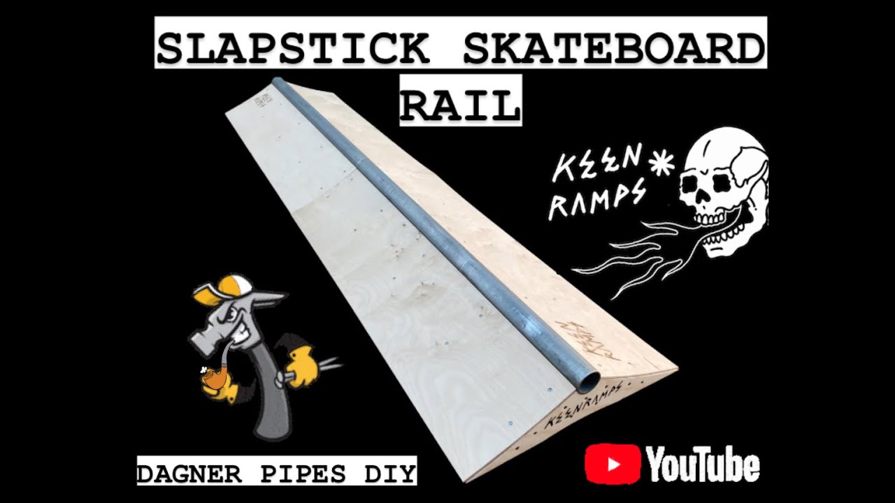 @keenramps Slap Stick Skateboard Rail DIY with tons of Fun! #skateboarding #healing #lifestyle