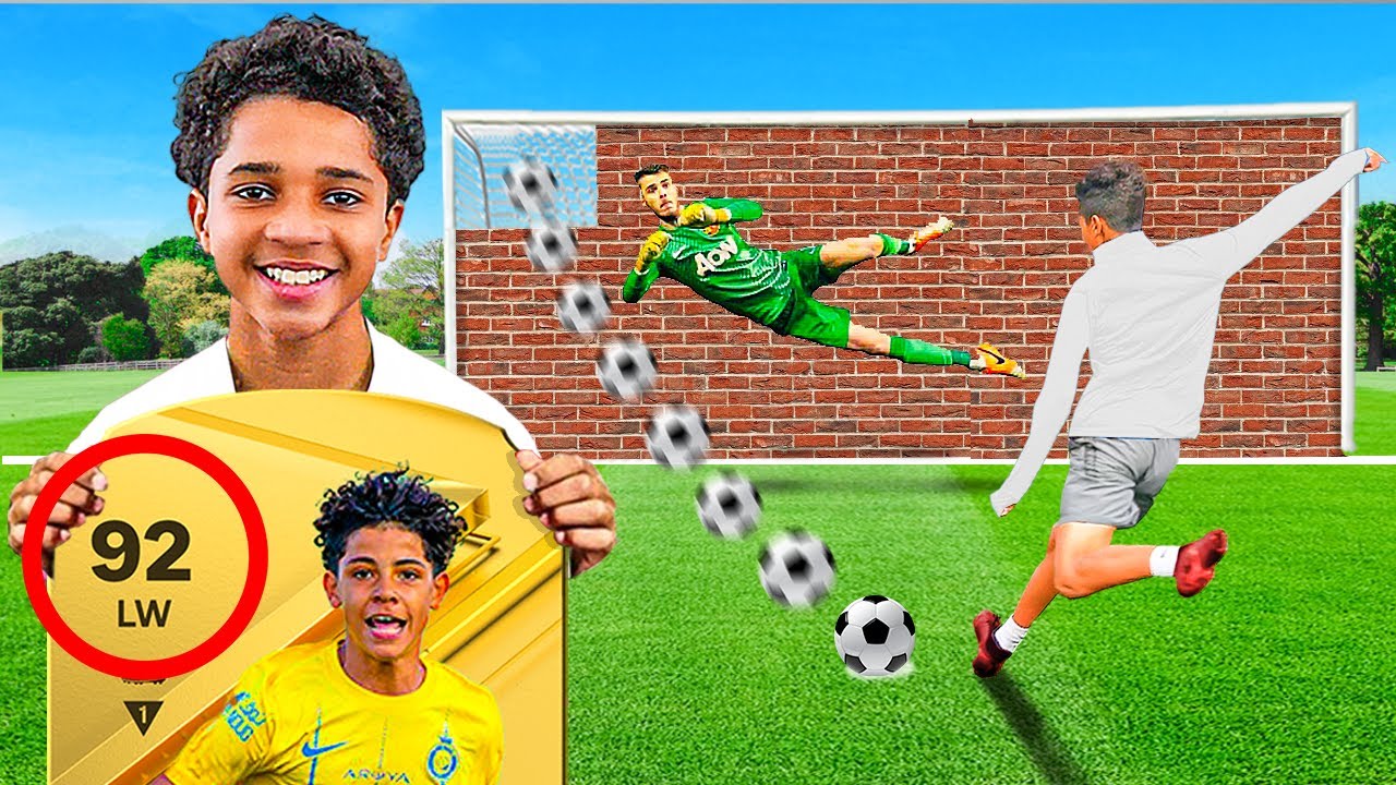 How Good Is Kid Ronaldo At Football?