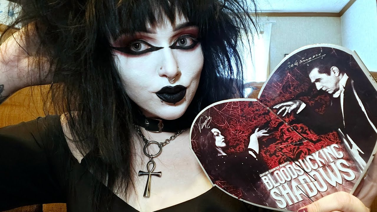 ASMR Goth Get Ready With Me/Makeup Tutorial