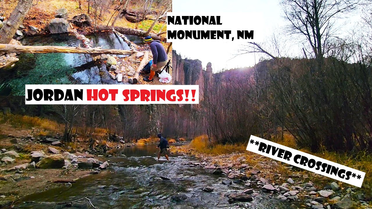 HOT SPRINGS Hike! Jordan Hot Springs Trail at Gila Cliff Dwellings National Monument, New Mexico, 4K