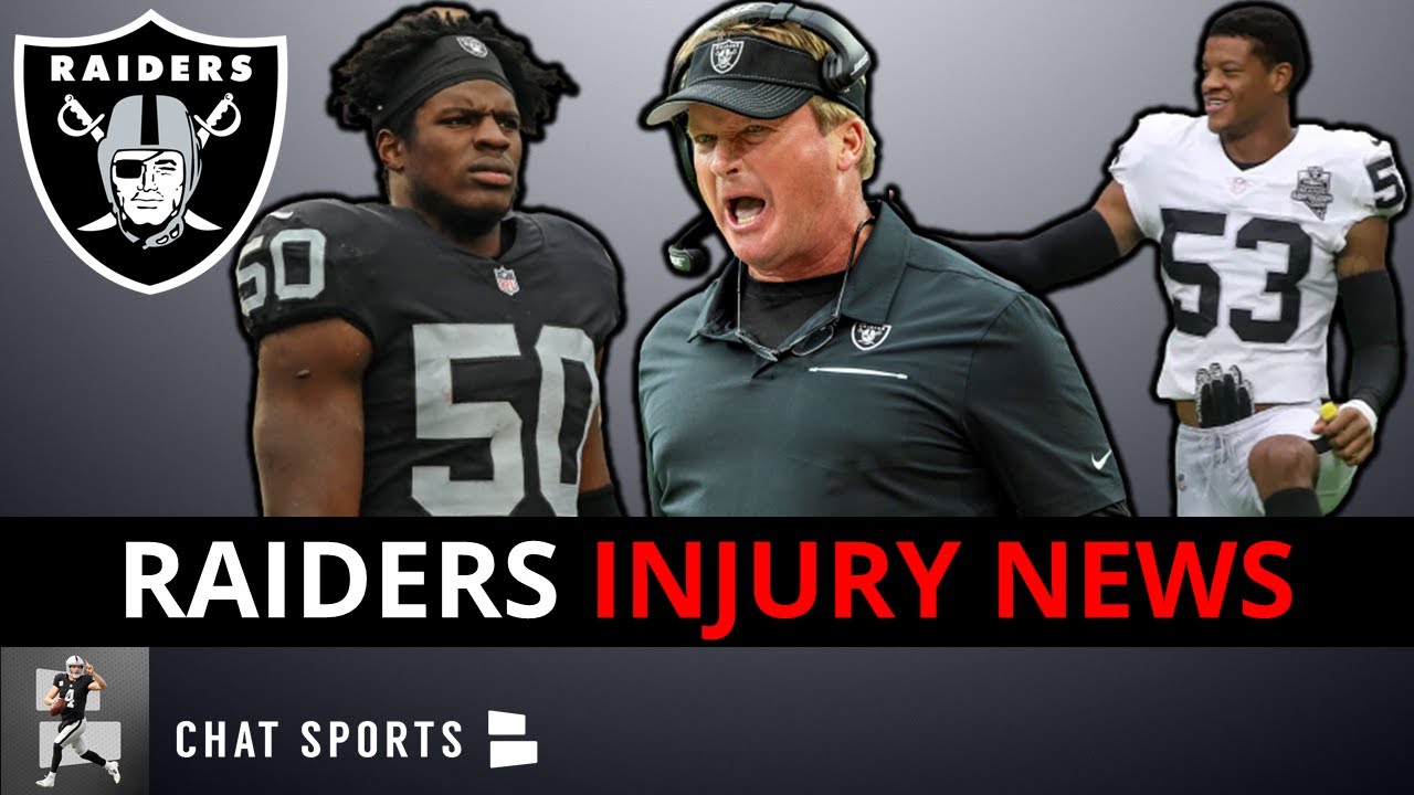 Raiders Injury News On Nicholas Morrow & Javin White From Jon Gruden + Patrick Onwuasor Work Out