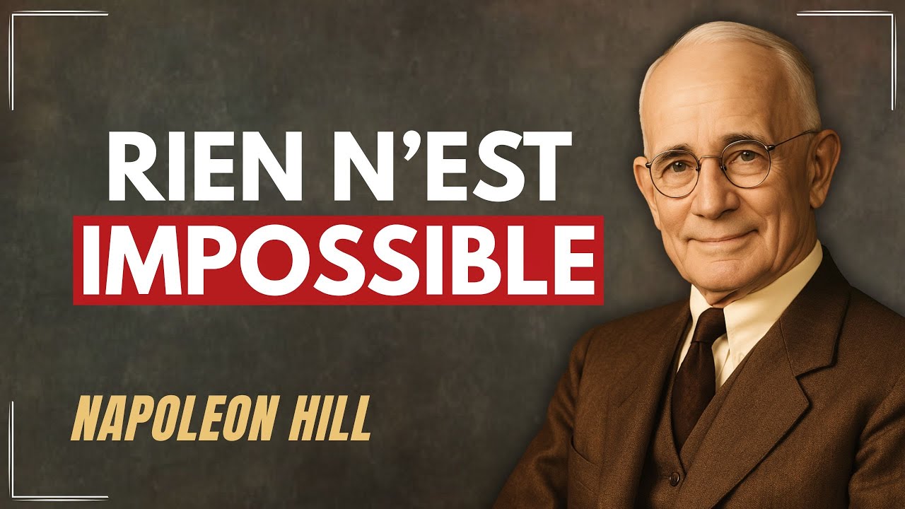 ACTIVE TA FOI ET VOIS COMMENT RIEN N’EST IMPOSSIBLE À DIEU | Napoleon Hill