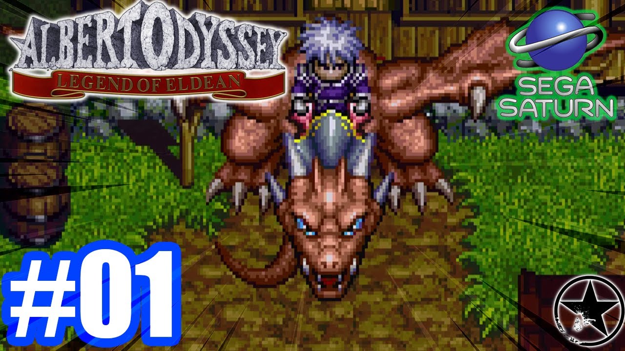 Let's Play Albert Odyssey: Legend of Eldean for the Sega Saturn! - Episode 01 - [enemyzero studio]
