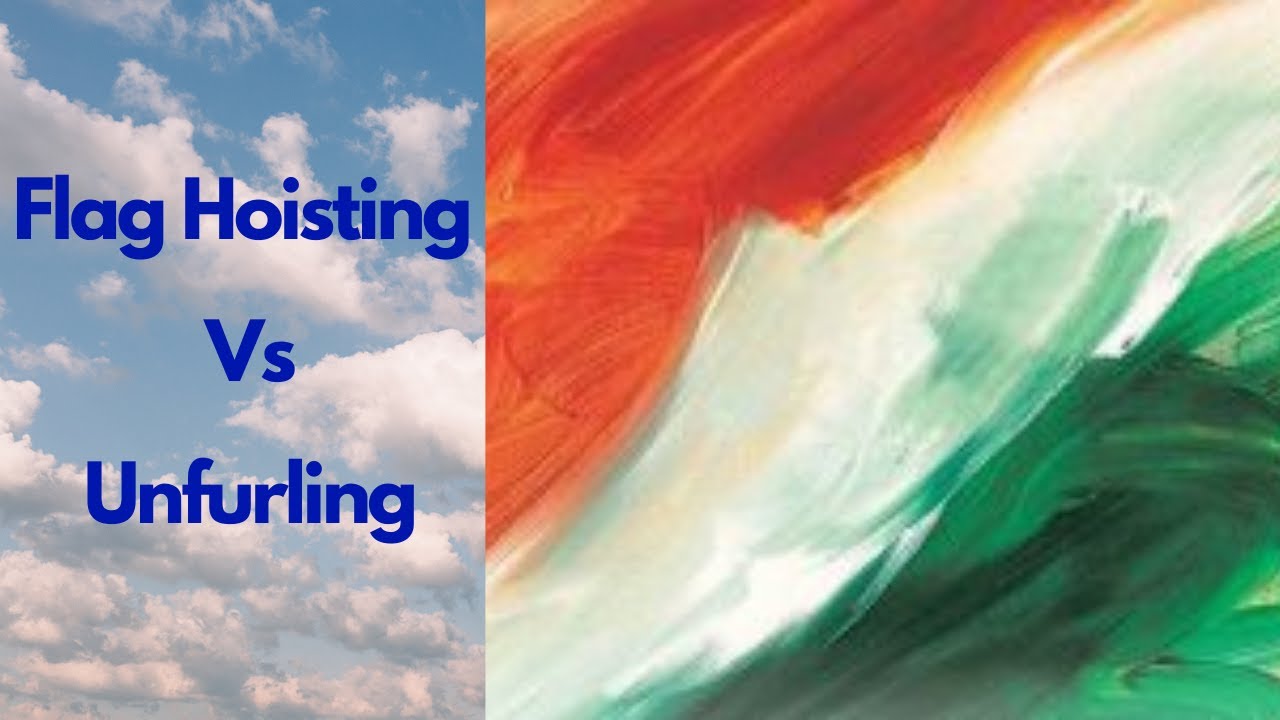 Flag Hoisting Vs Unfurling #Independenceday #IndianIndependenceDay2021#harrythestoryteller