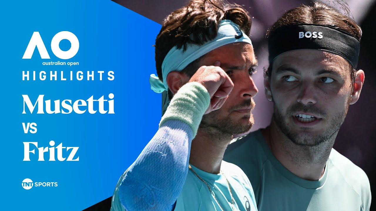 Lorenzo Musetti vs Taylor Fritz | Round Four | Australian Open 2026 Extended Highlights 🇦🇺
