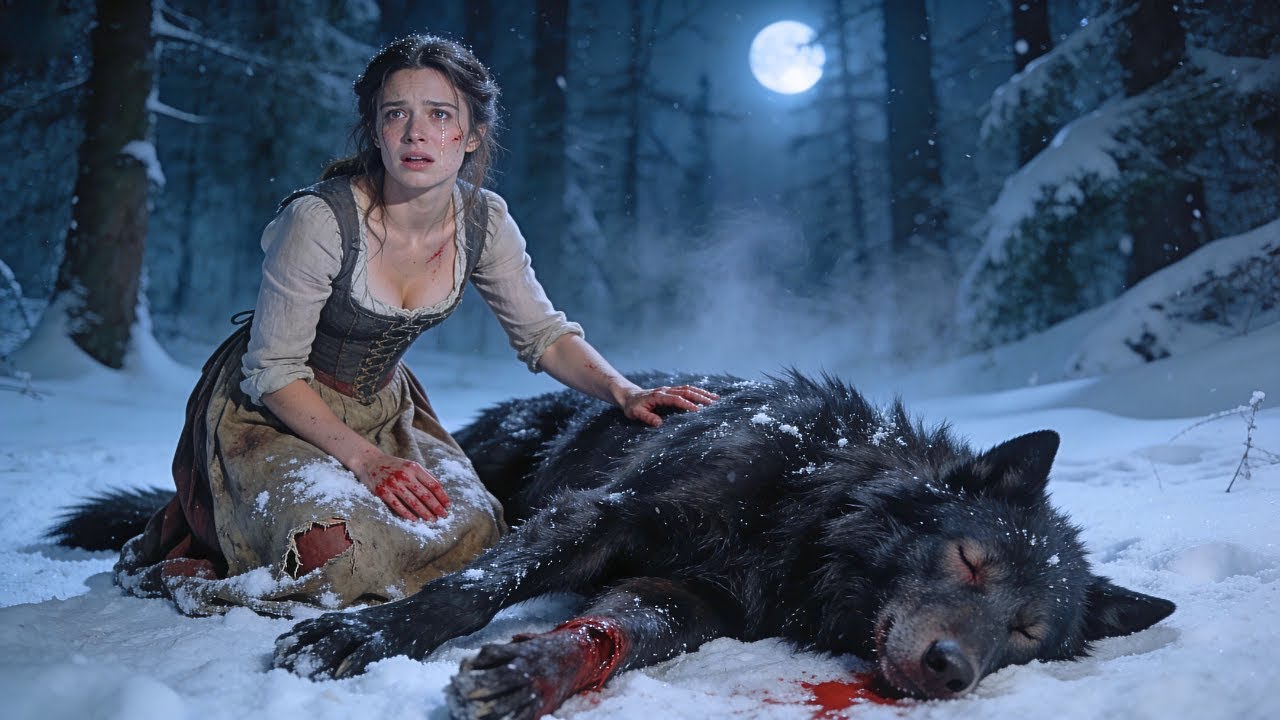 Fugindo da Madrasta que à batia, a Ômega Salvou um Lobo Ferido… Sem Saber que Ele Era o Rei Lycan