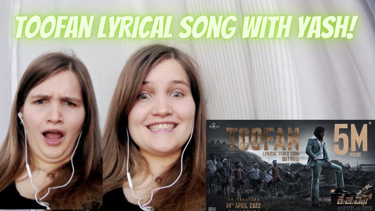 Toofan Lyrical Song REACTION | KGF Chapter 2 | Yash | Prashanth Neel|  Checkout that Reaction