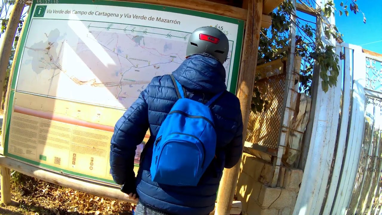 ruta verde Cartagena-Totana parte 1 de 3