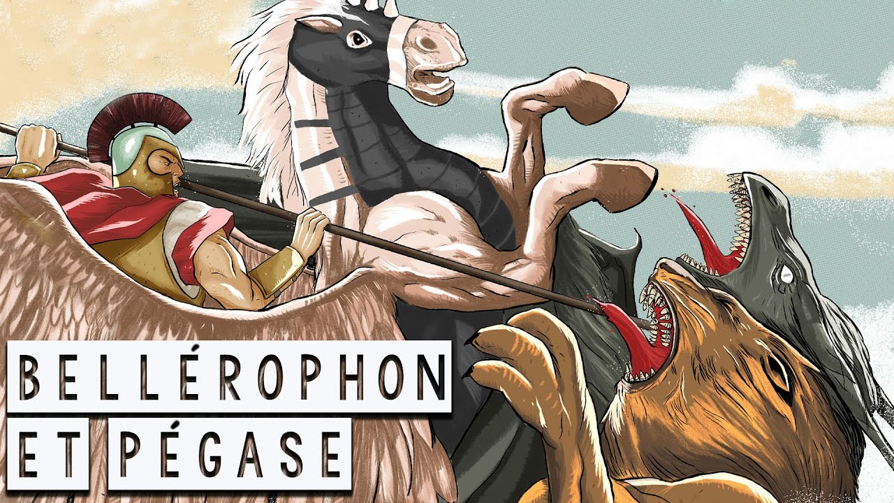 Bellérophon et Pégase: L'homme qui Rêvait d'être un Dieu - Mythologie Grecque en Bande Dessinée