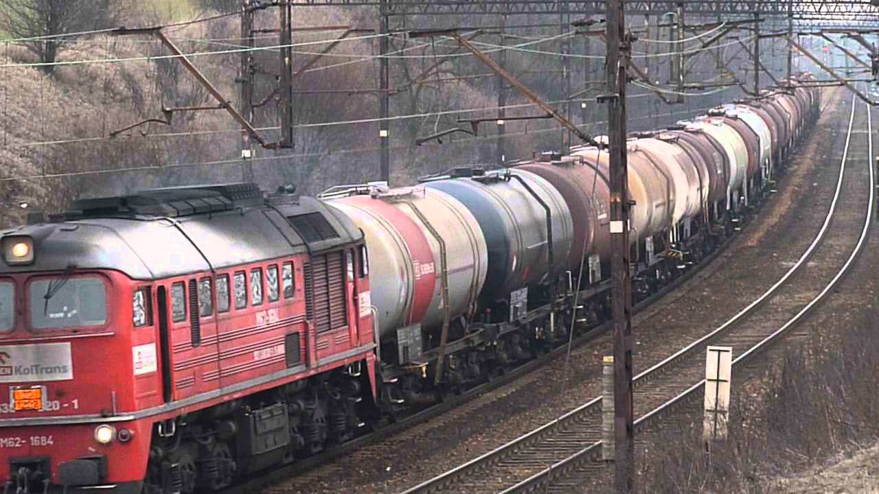 M62-1684 [Orlen KolTrans] przejeżdża przez Tarnowskie G&oacute;ry [HD] + Rp1