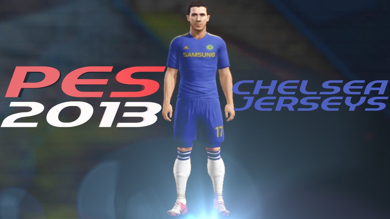 PES 2013 How to Create Chelsea FC Kit Home + Away Jerseys